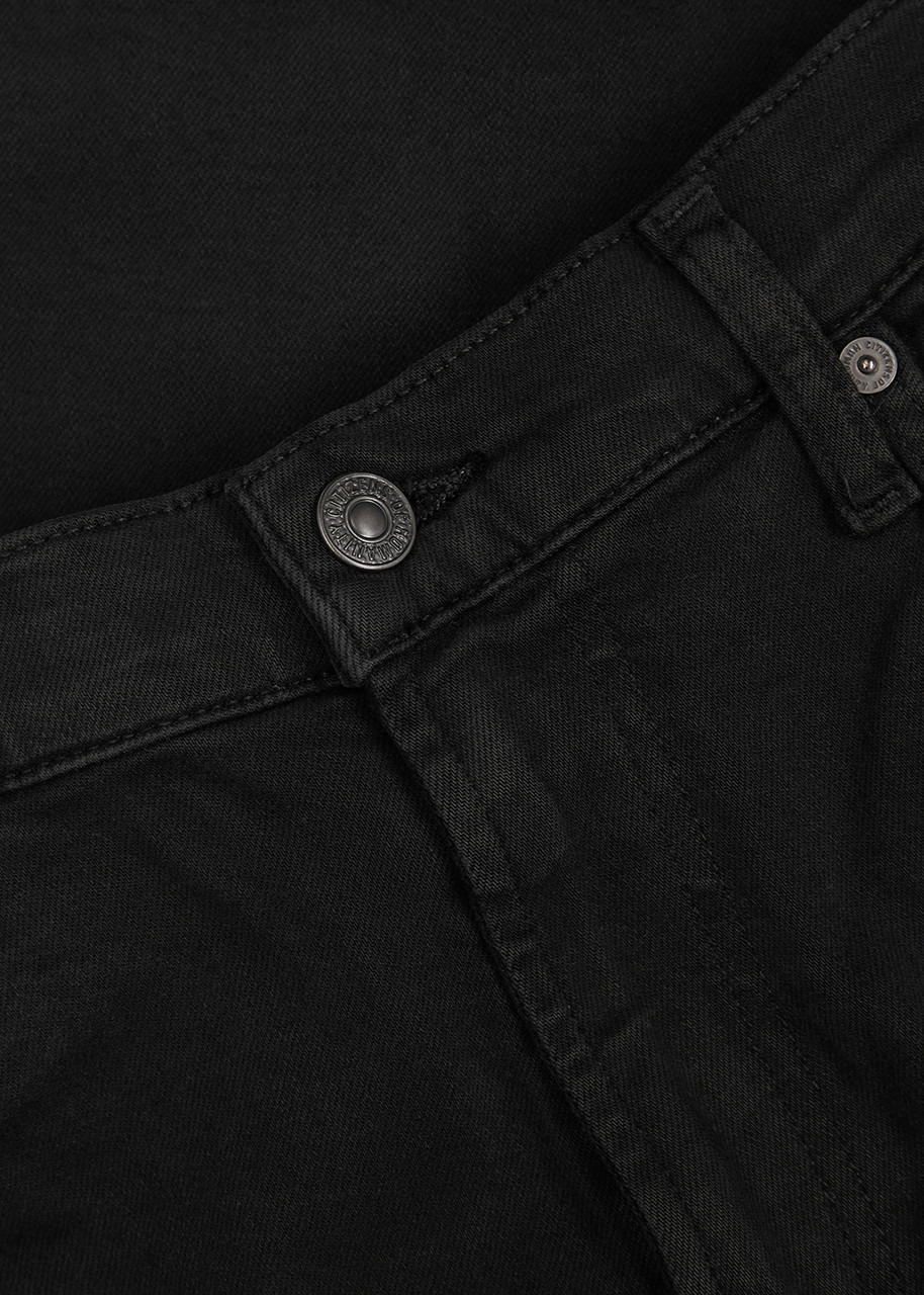 London black slim-leg jeans - 5