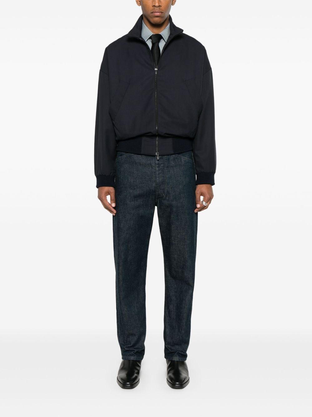 high-neck jacket - 2