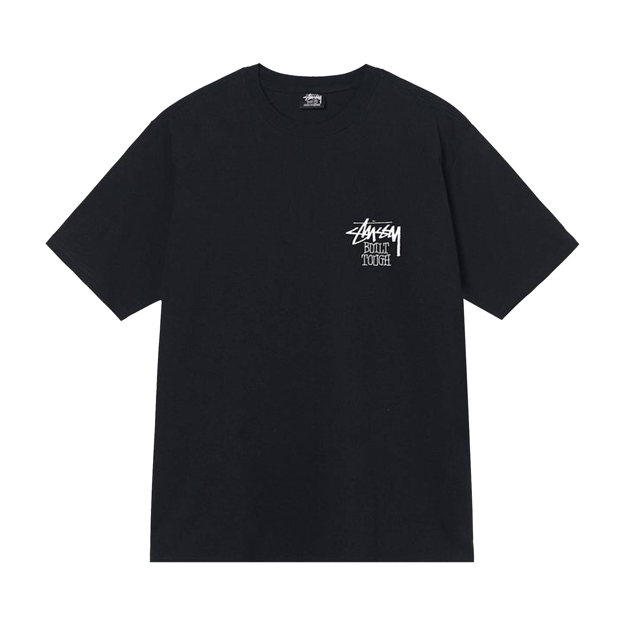 Stussy Built Tough Tee 'Black' - 1