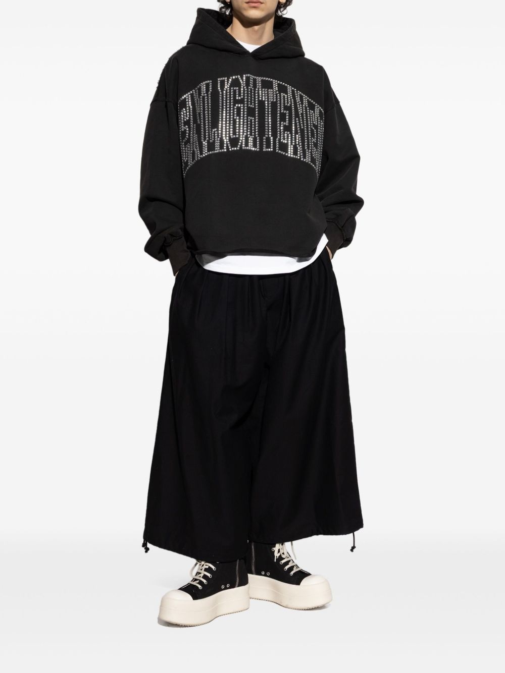Enlighted cropped hoodie - 2