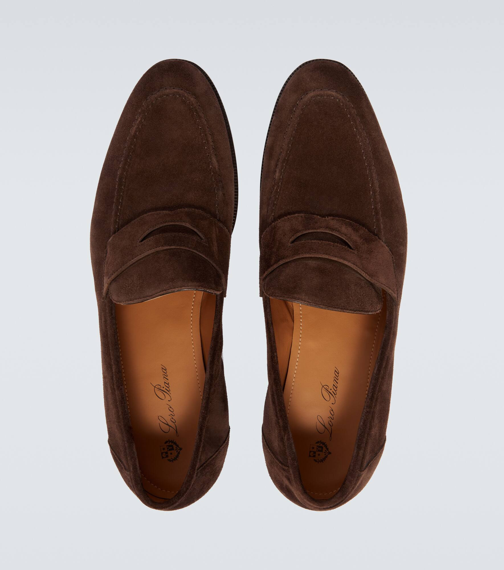 Sergio suede penny loafers - 4