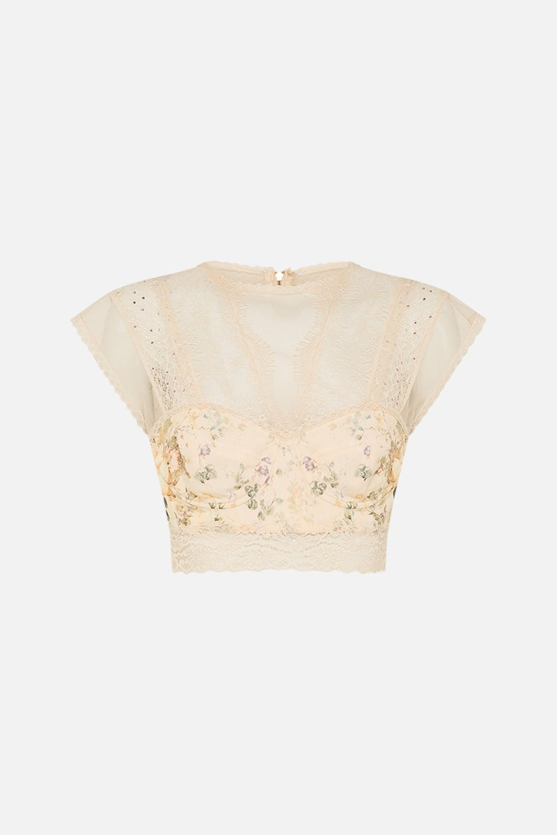 LACE SPLICE TOP - 1