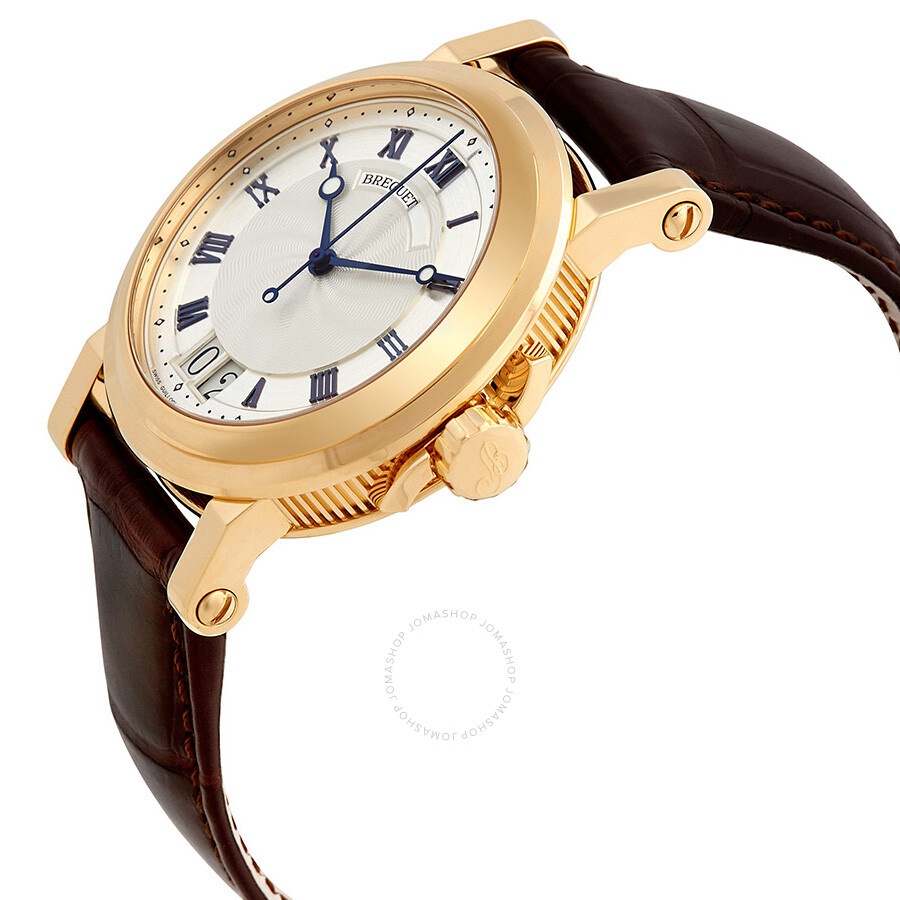 Pre-owned Breguet Marine Silver Dial Men's Watch 5817BA/12/9V8 - 2
