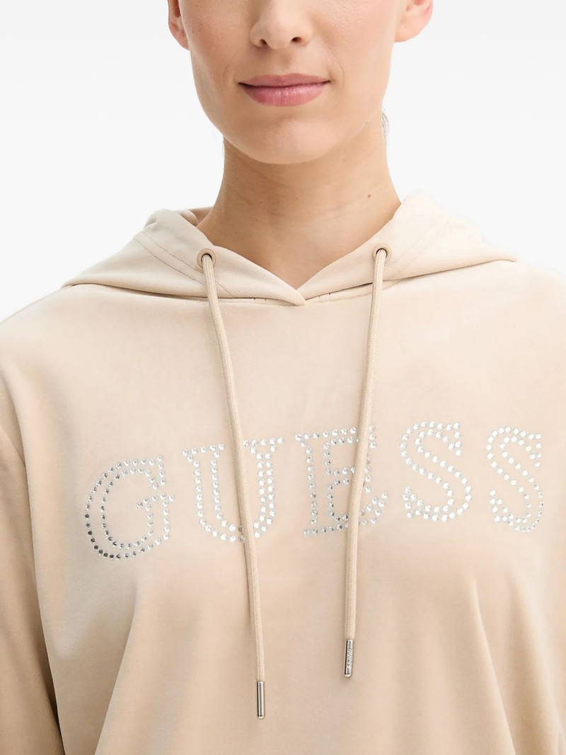 logo-embellished hoodie 4