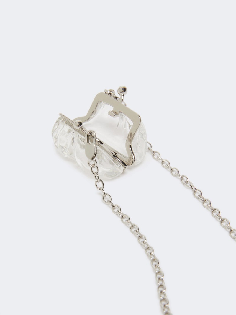 Pasticcino Bag-pendant necklace - TRANSPARENT 3