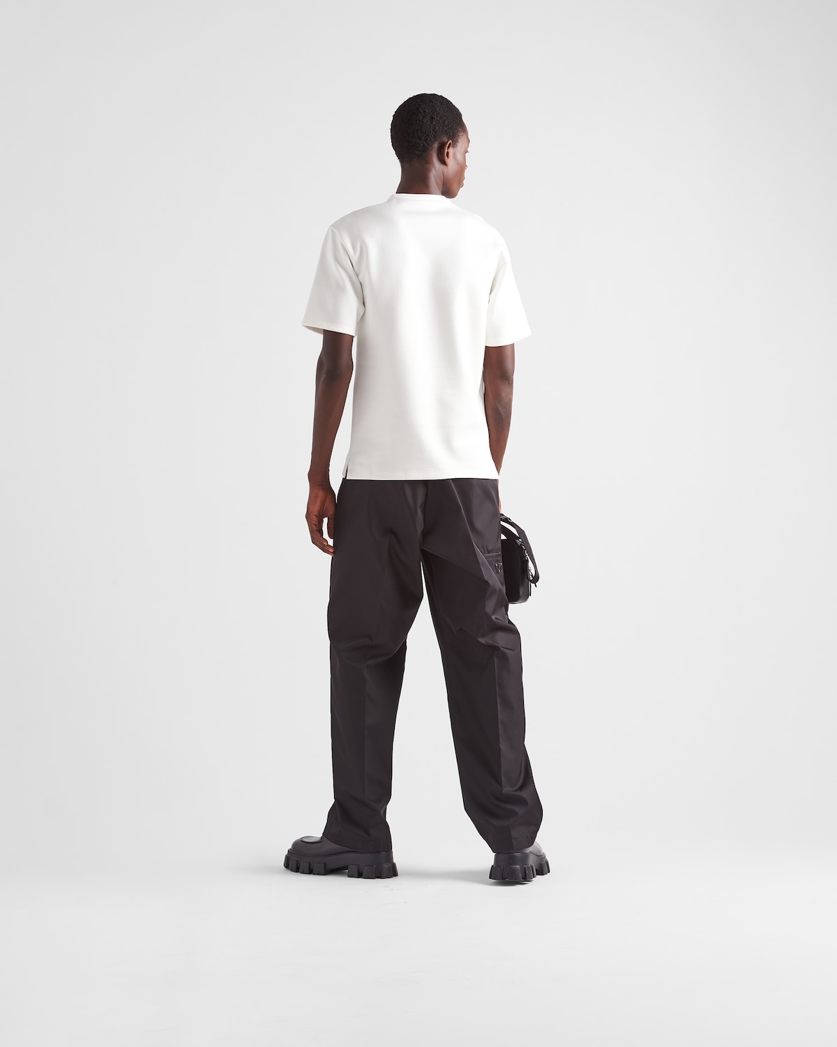 Technical-cotton T-shirt - 5