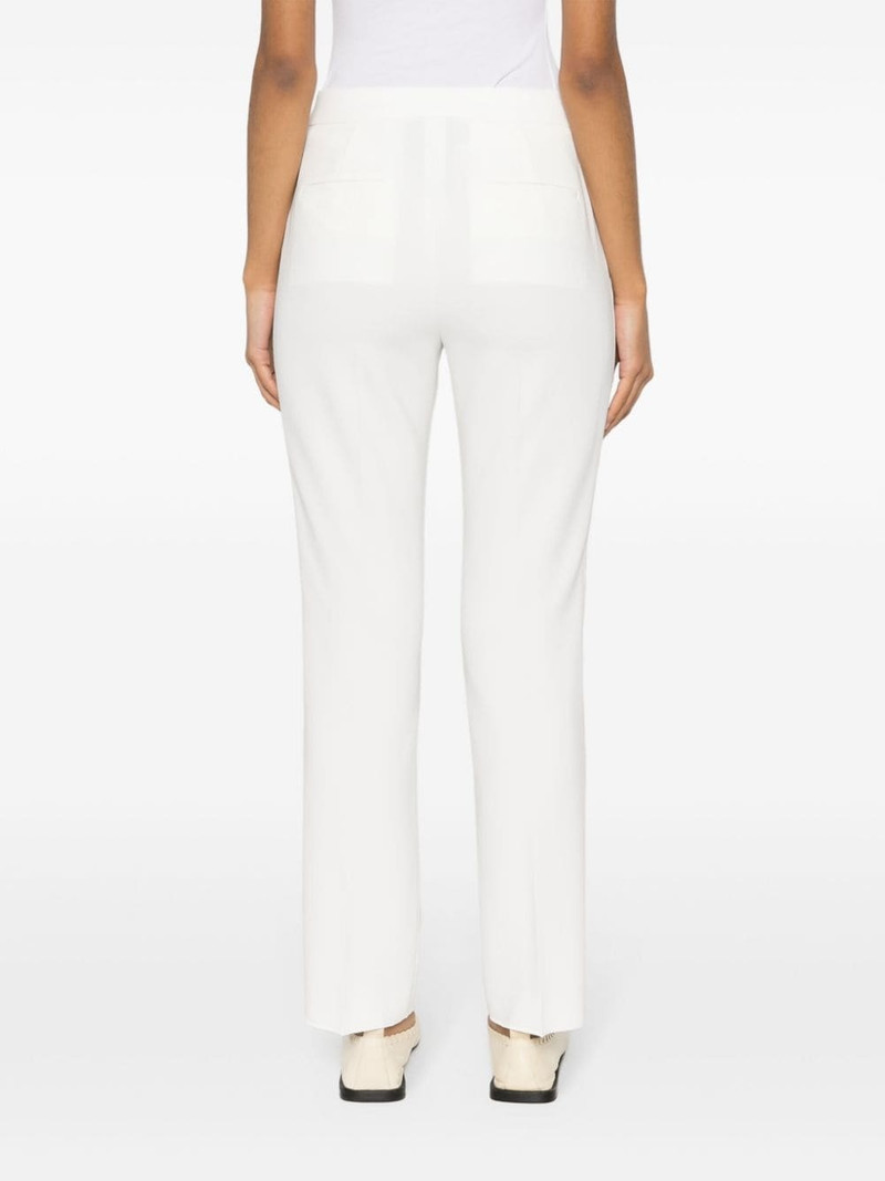 pressed-crease straight trousers 4