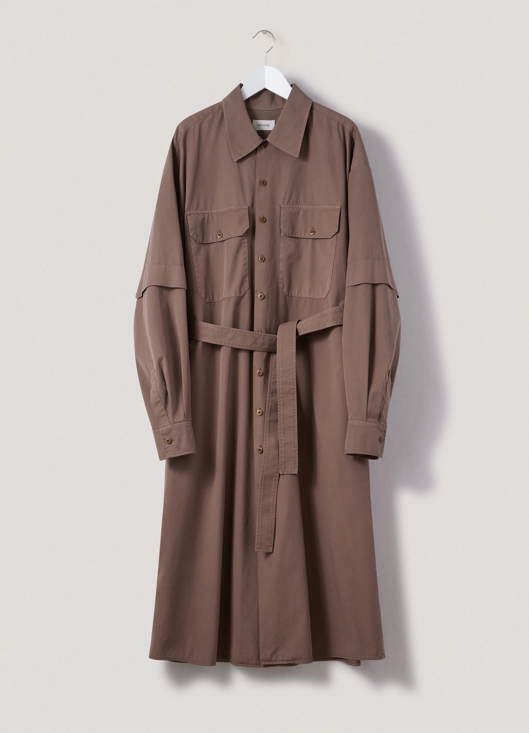 TWO POCKET SHIRT DRESS
LIGHT COTTON GARMENT - 1