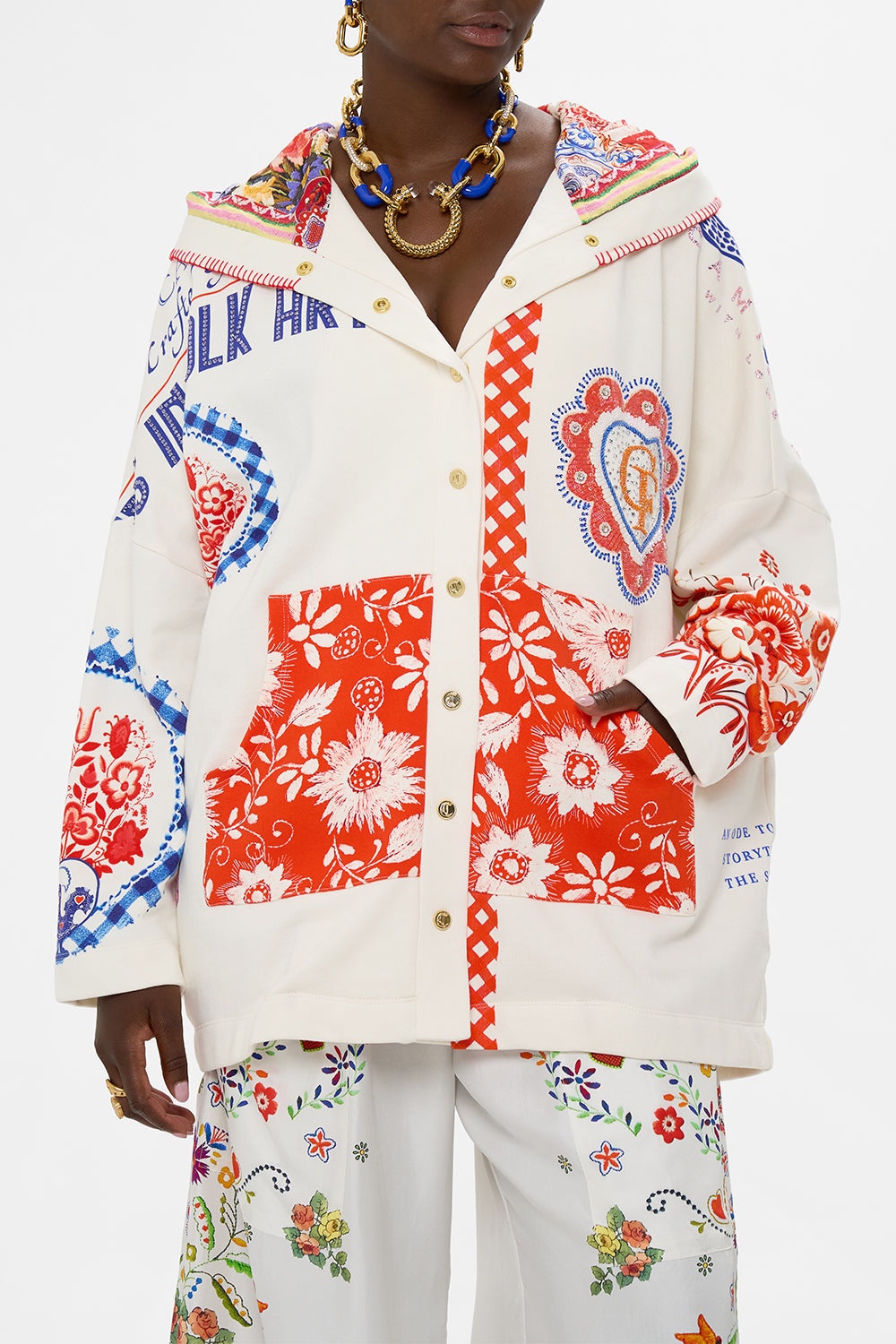 HOODIE JACKET WITH POCKETS - 5