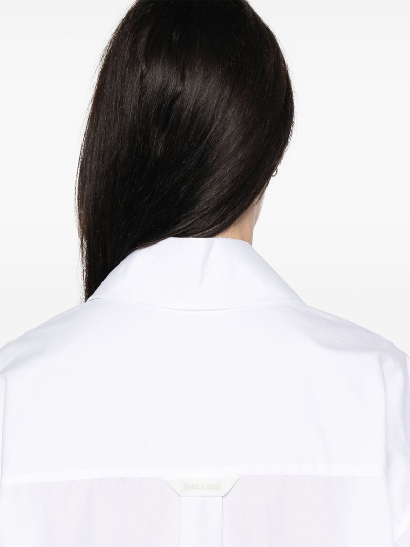 monogram-embroidered shirt 5