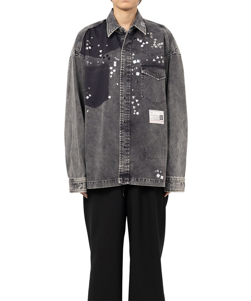 Embellished Distressed Shirt 3