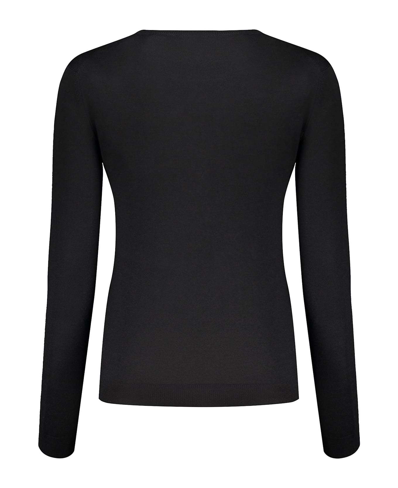 Long Sleeve Crew-neck Sweater - 2