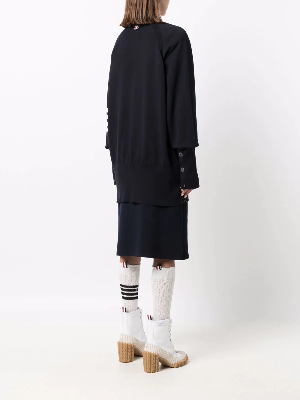 4-Bar knitted cardigan - 4