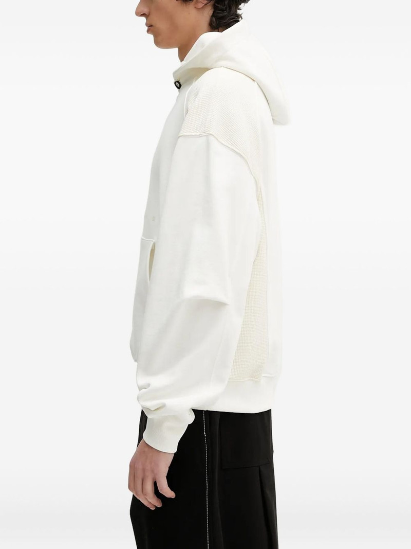 ADER error panelled-fabric hoodie outlook