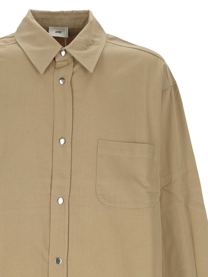 AUTRY embroidered shirt outlook