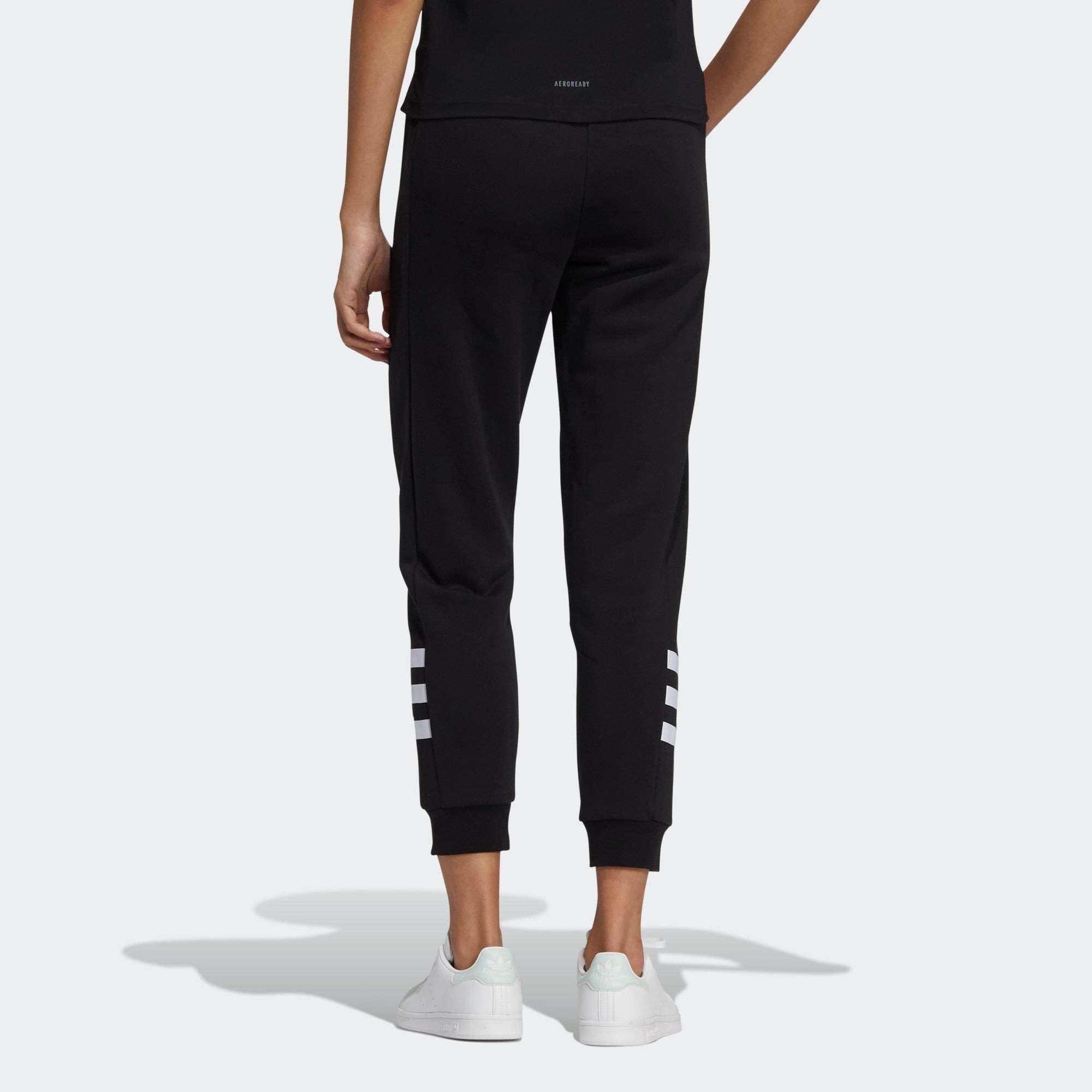 (WMNS) adidas Neo Track Pants 'Black' HB7391 - 3
