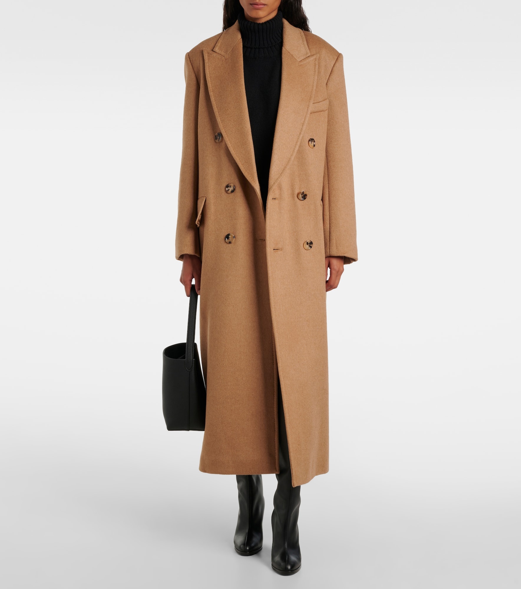 コート Fungo Double-Breasted Camelwool Coat Max Mara FUNGO Double-breasted camel coat | REVERSIBLE