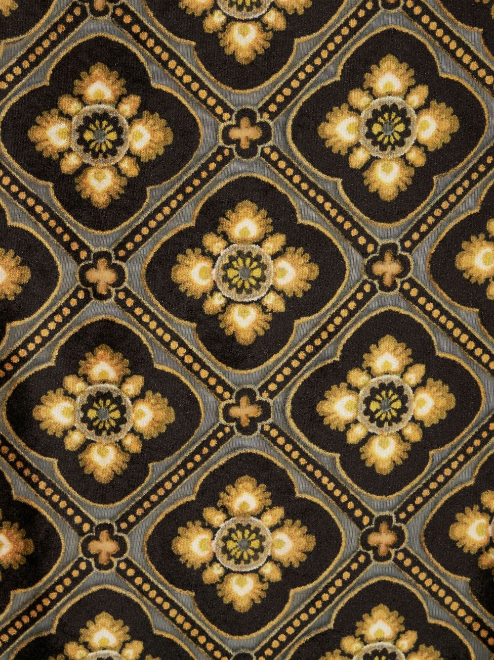 geometric-print scarf - 2