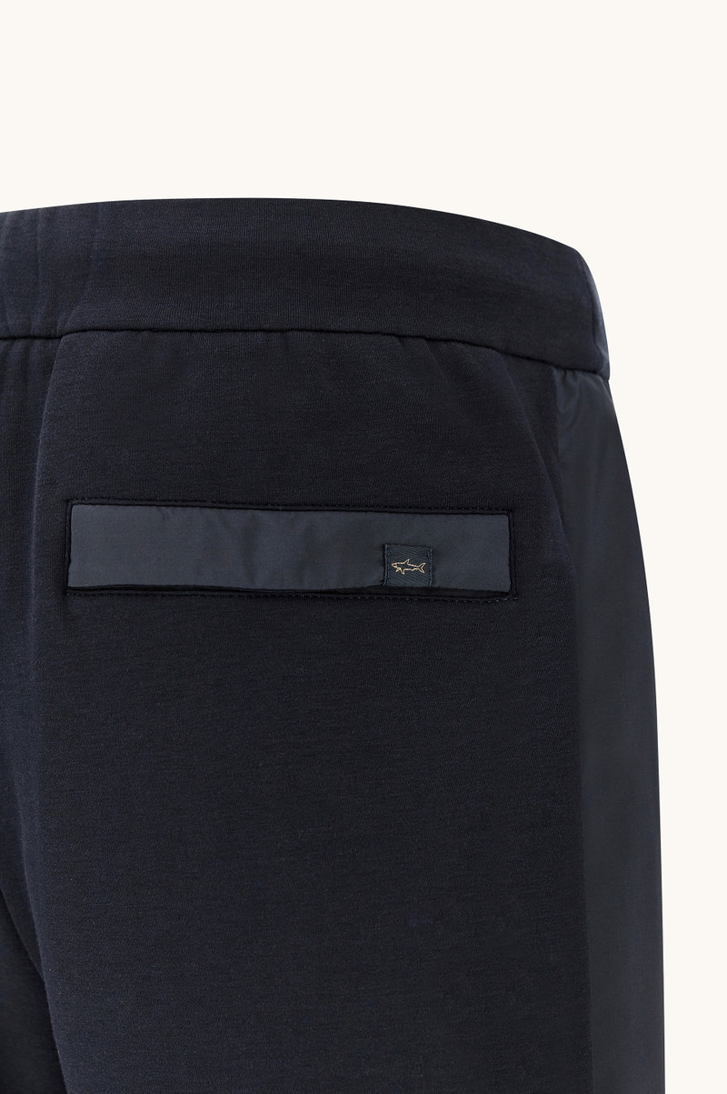 SPORT PANTS IN ACTIVE FLEECE WITH MICROFIBER DETAILS 7