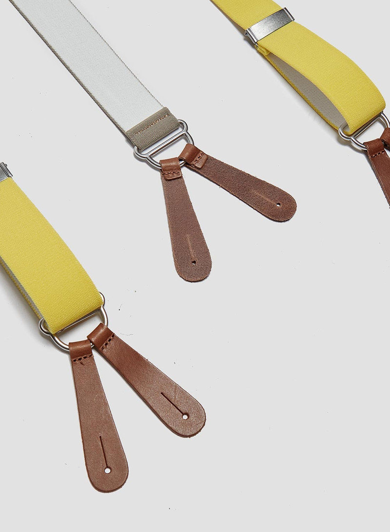 Workwear Braces in Yellow 3