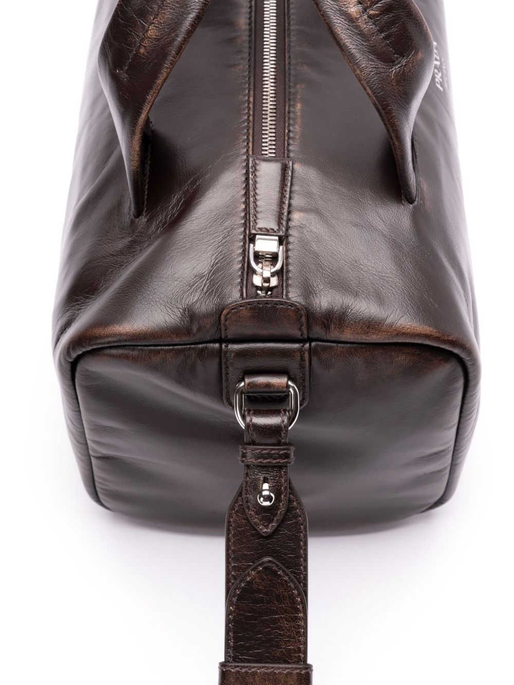 leather duffle bag - 4