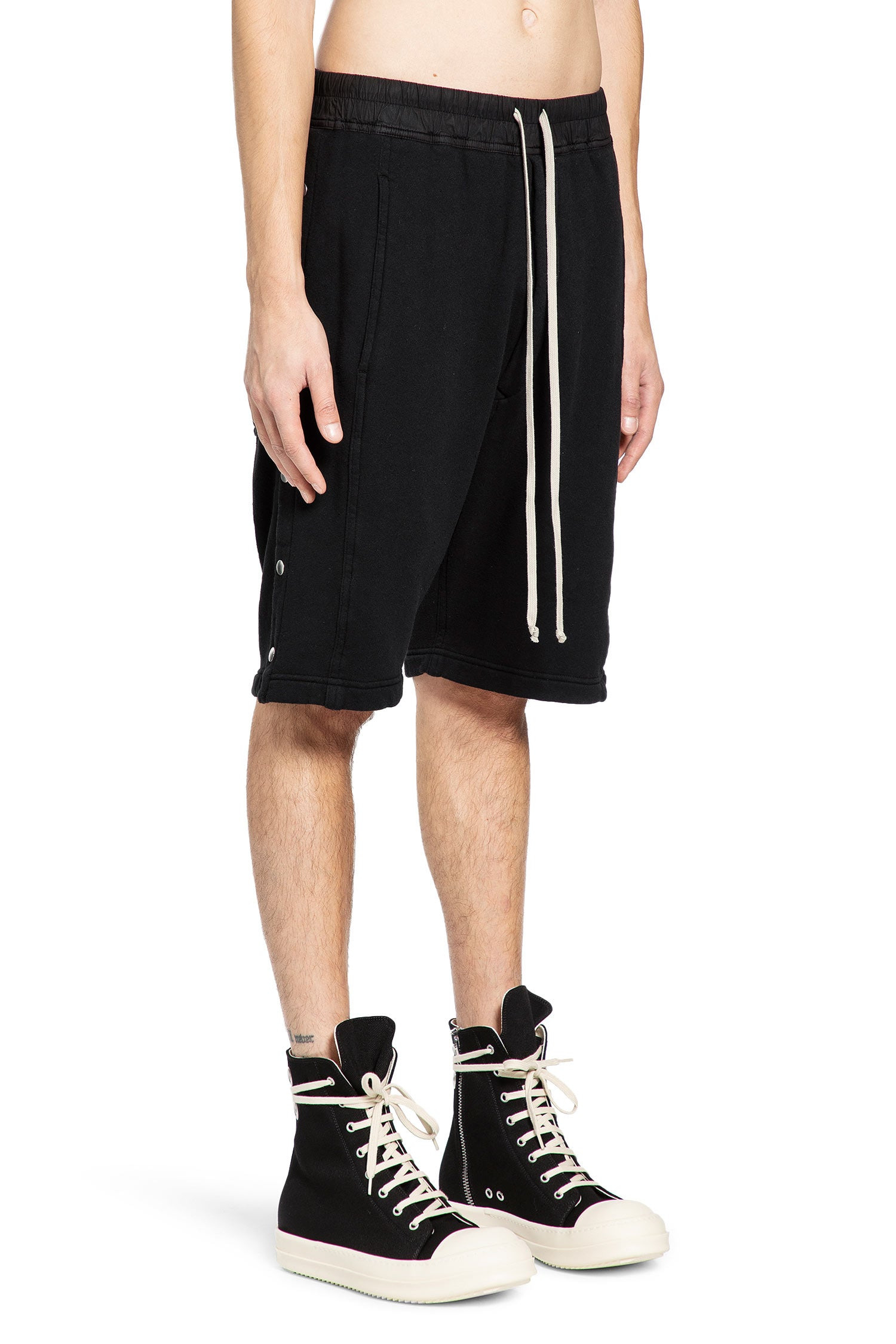 Knee Length Cotton Shorts - 2