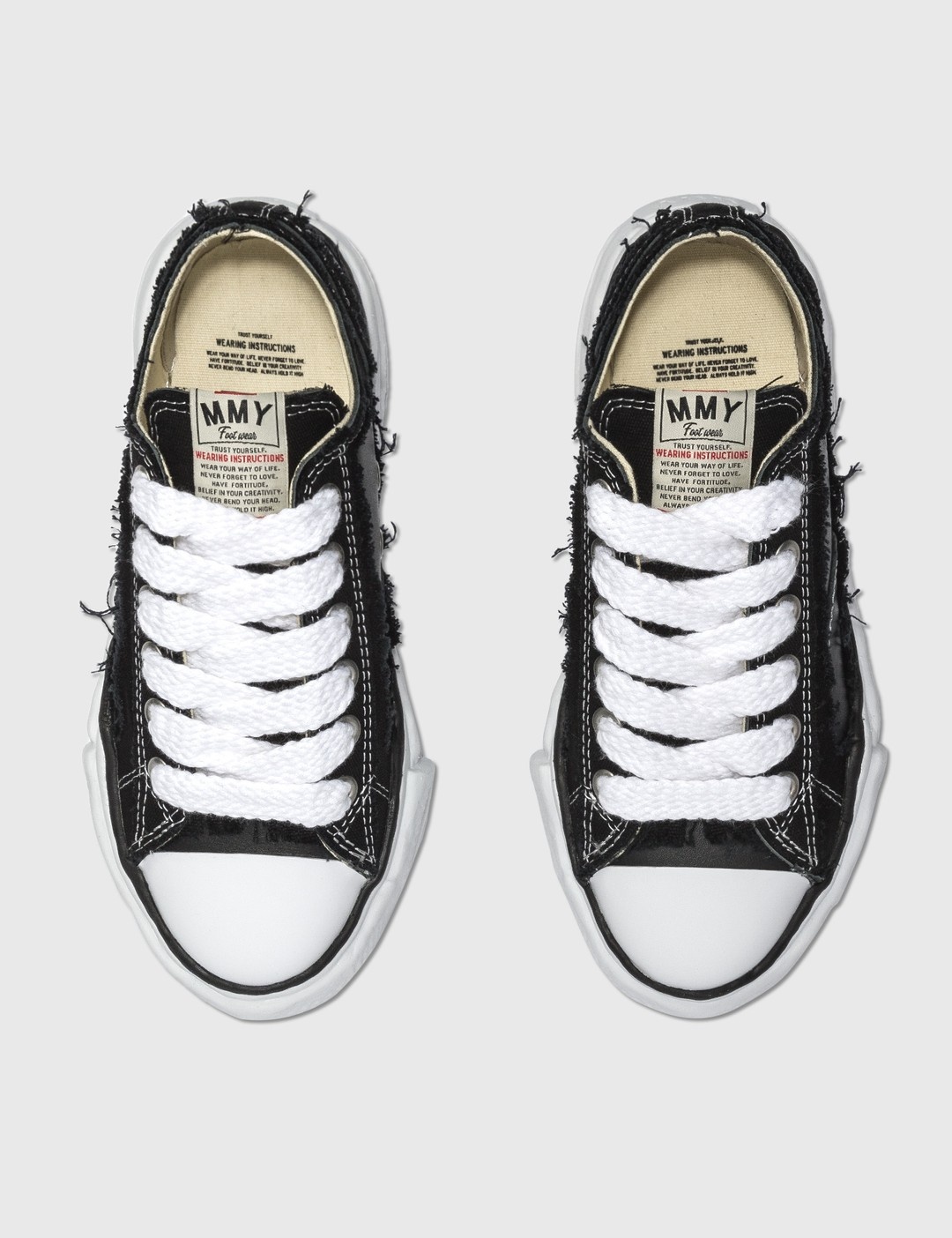 PETERSON OG SOLE BROKEN LOW TOP SNEAKERS - 3