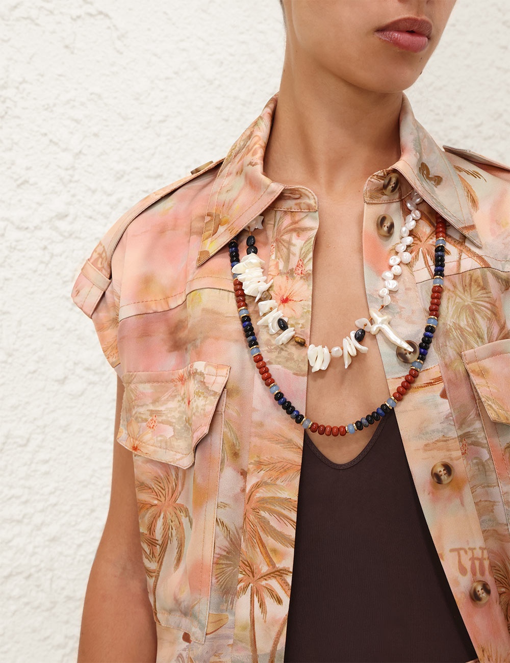 Zimmermann ILLUMINATE SLEEVELESS TUNIC | REVERSIBLE