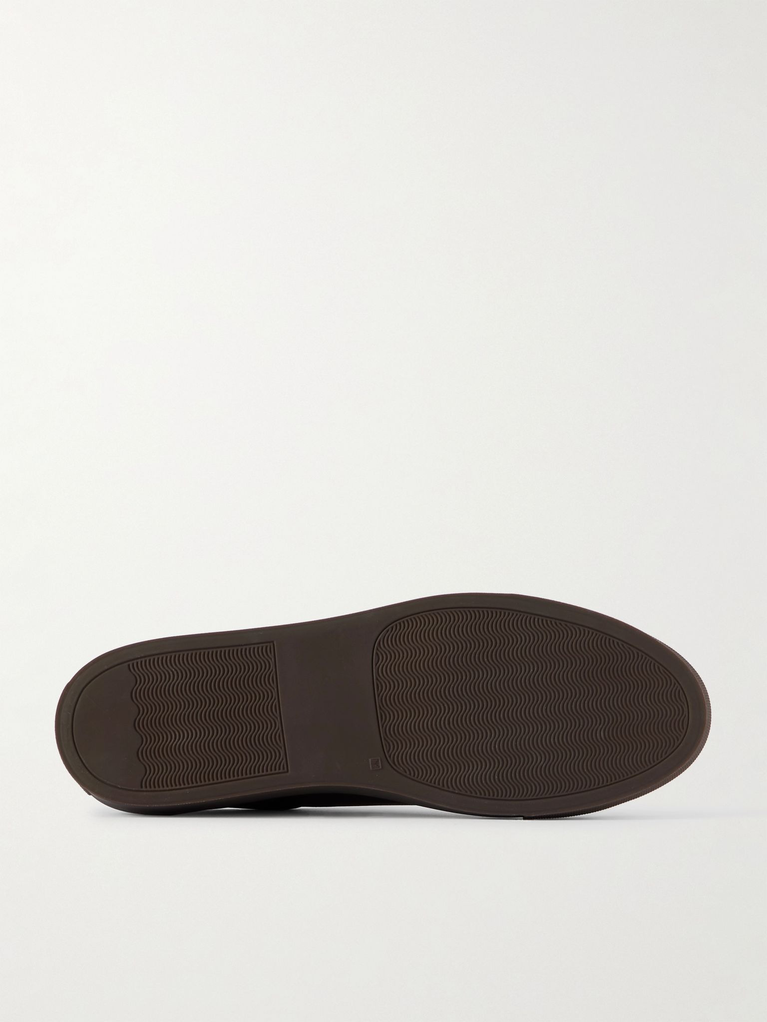 Achilles Premium Leather Sneakers Brown - 3