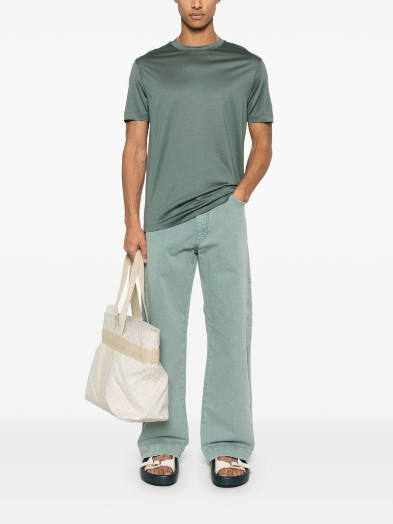 EMPORIO ARMANI straight-leg trousers outlook