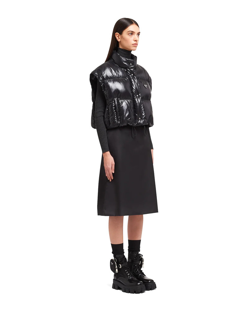 Ciré nylon puffer jacket 3