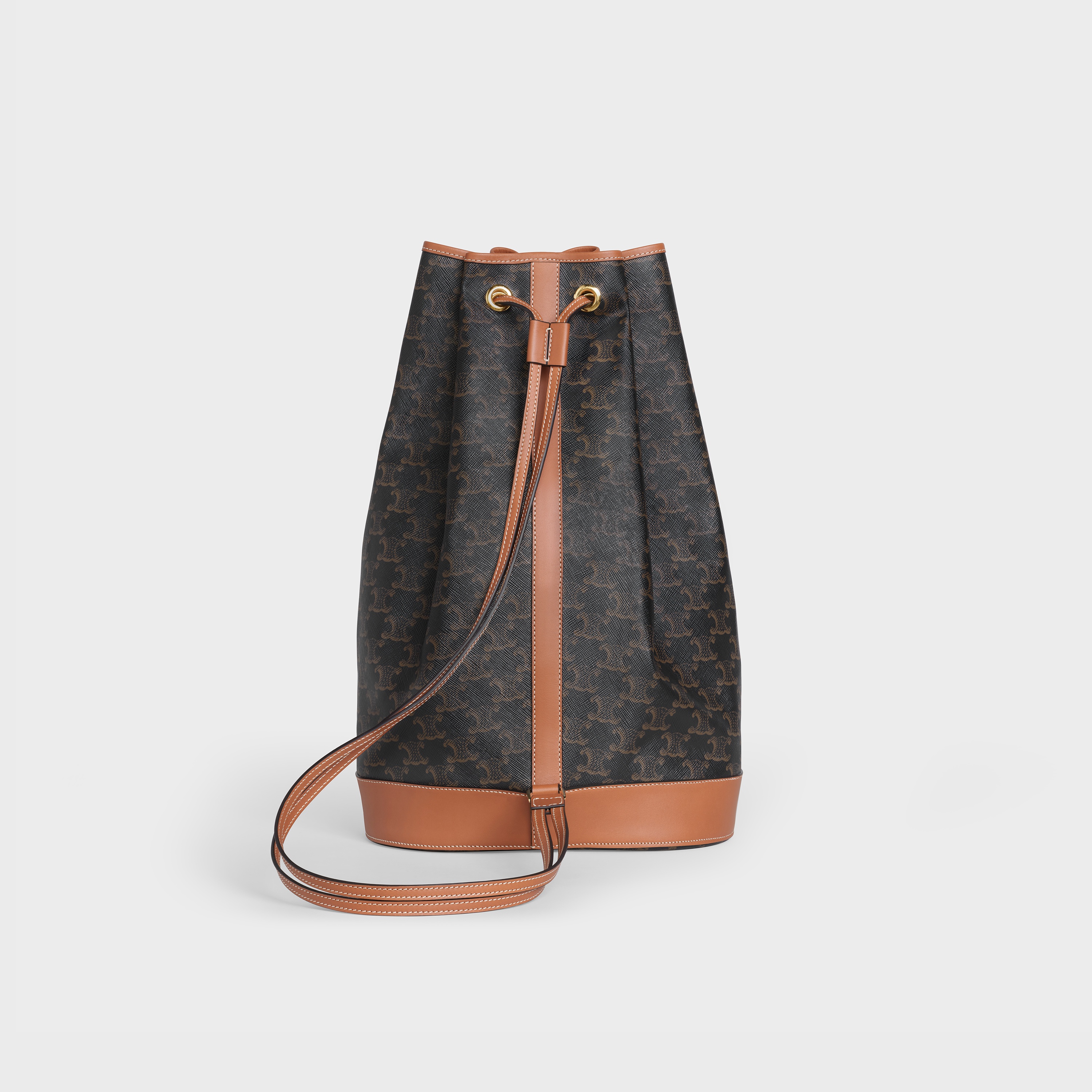 Medium Sailor bag in Triomphe Canvas with Celine print - 3