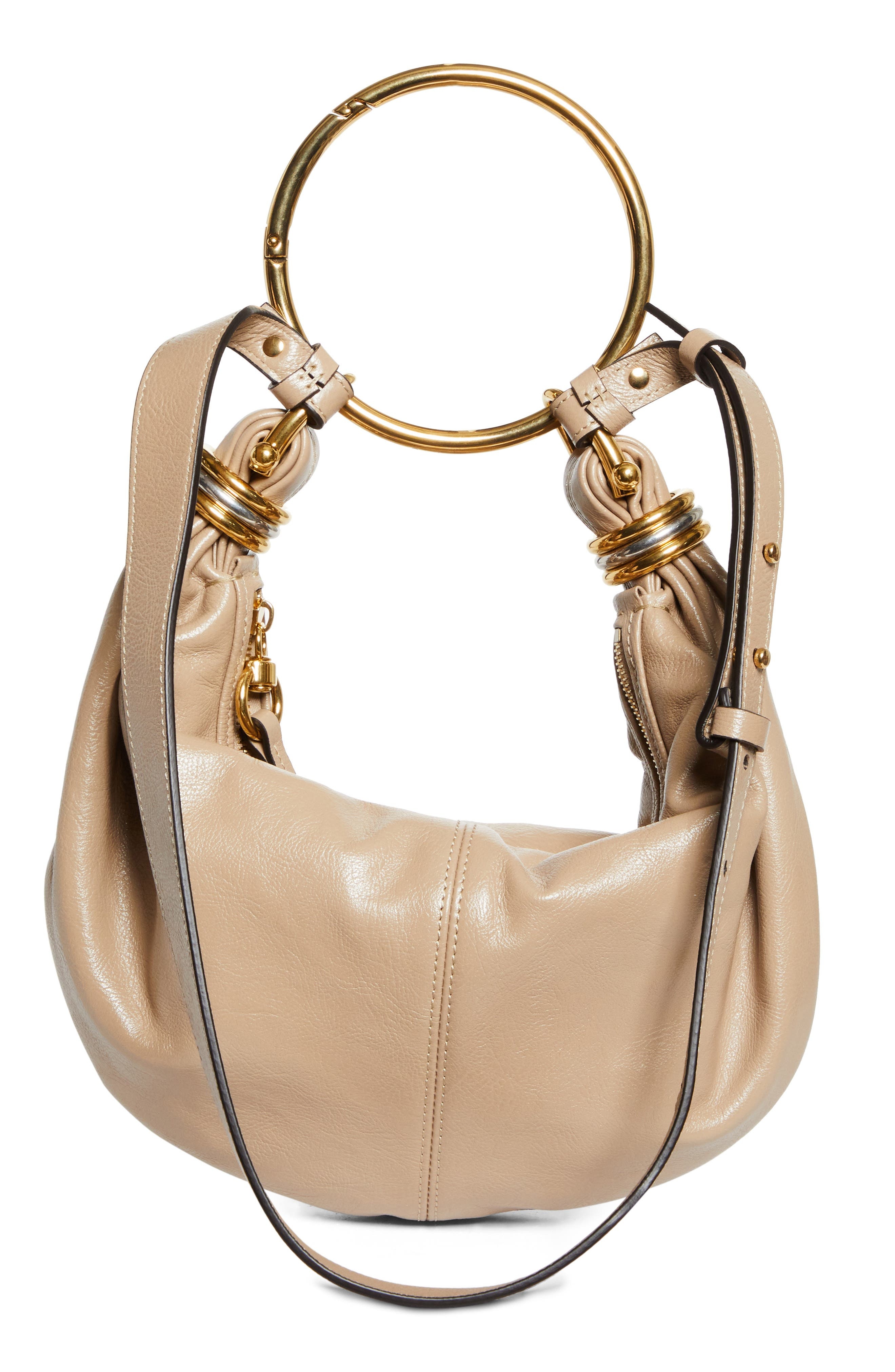 Chloé Small Bracelet Hobo Bag in Boyish Brown at Nordstrom - 4