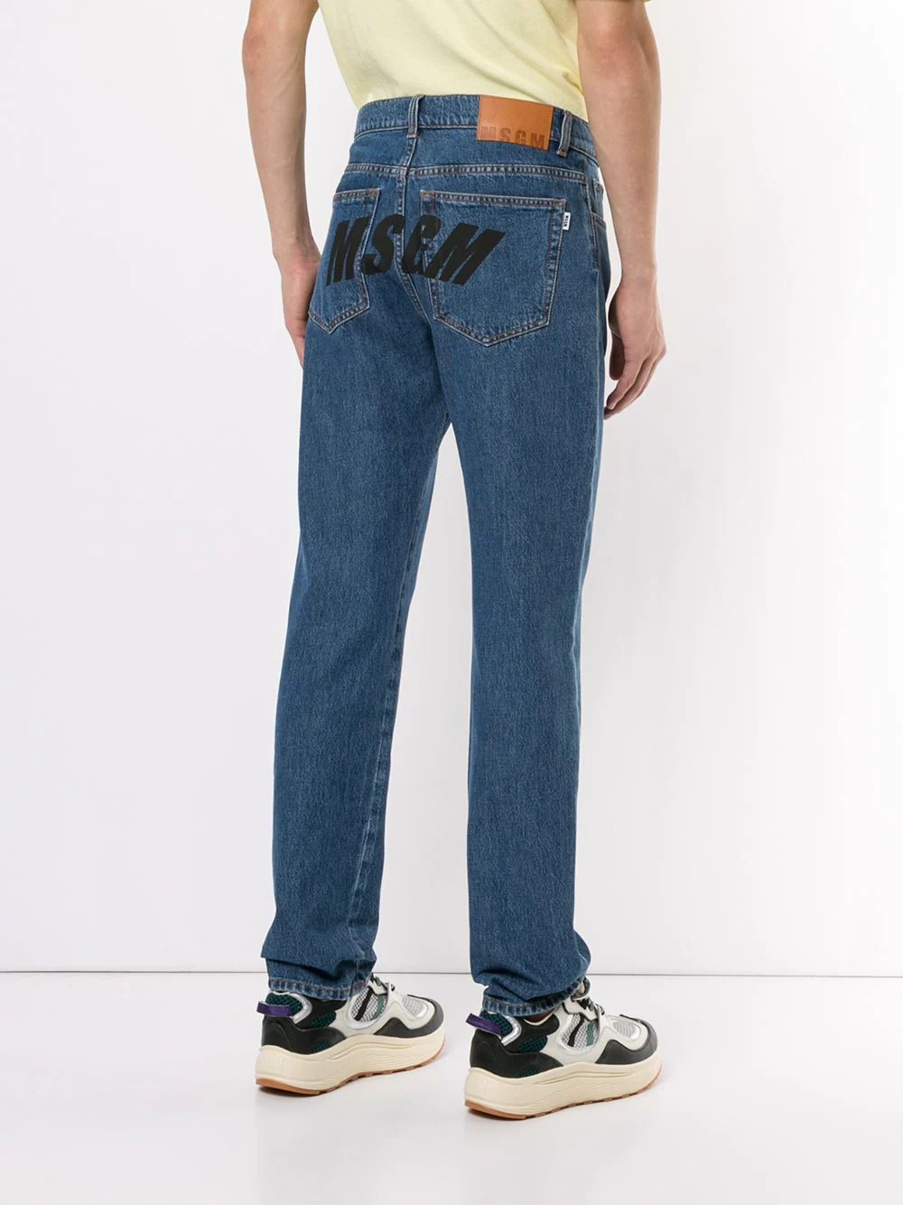 regular straight leg jeans - 4