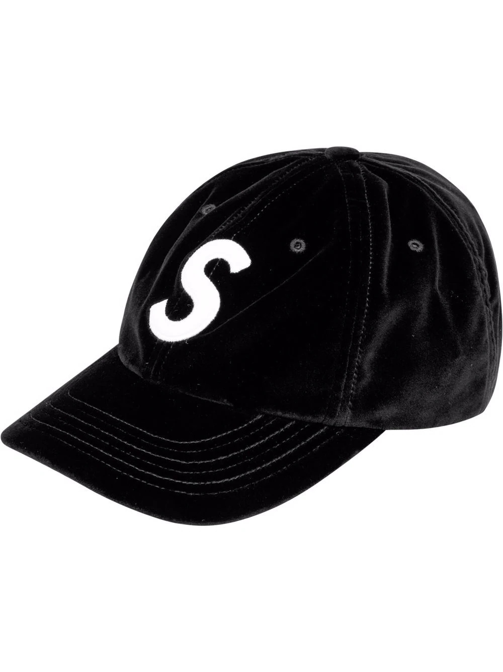 S-logo velvet cap - 1