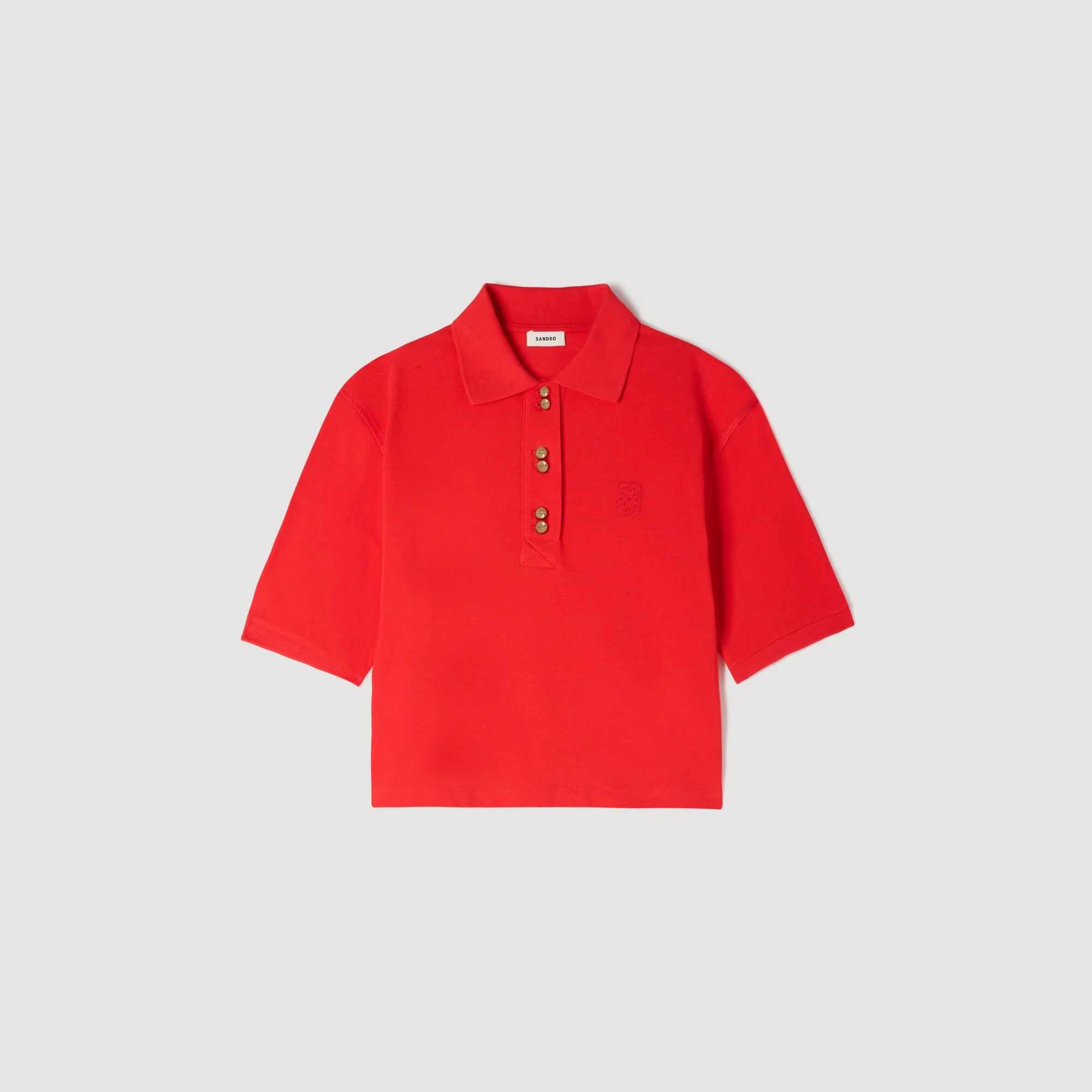 FANCY BUTTON POLO SHIRT - 1