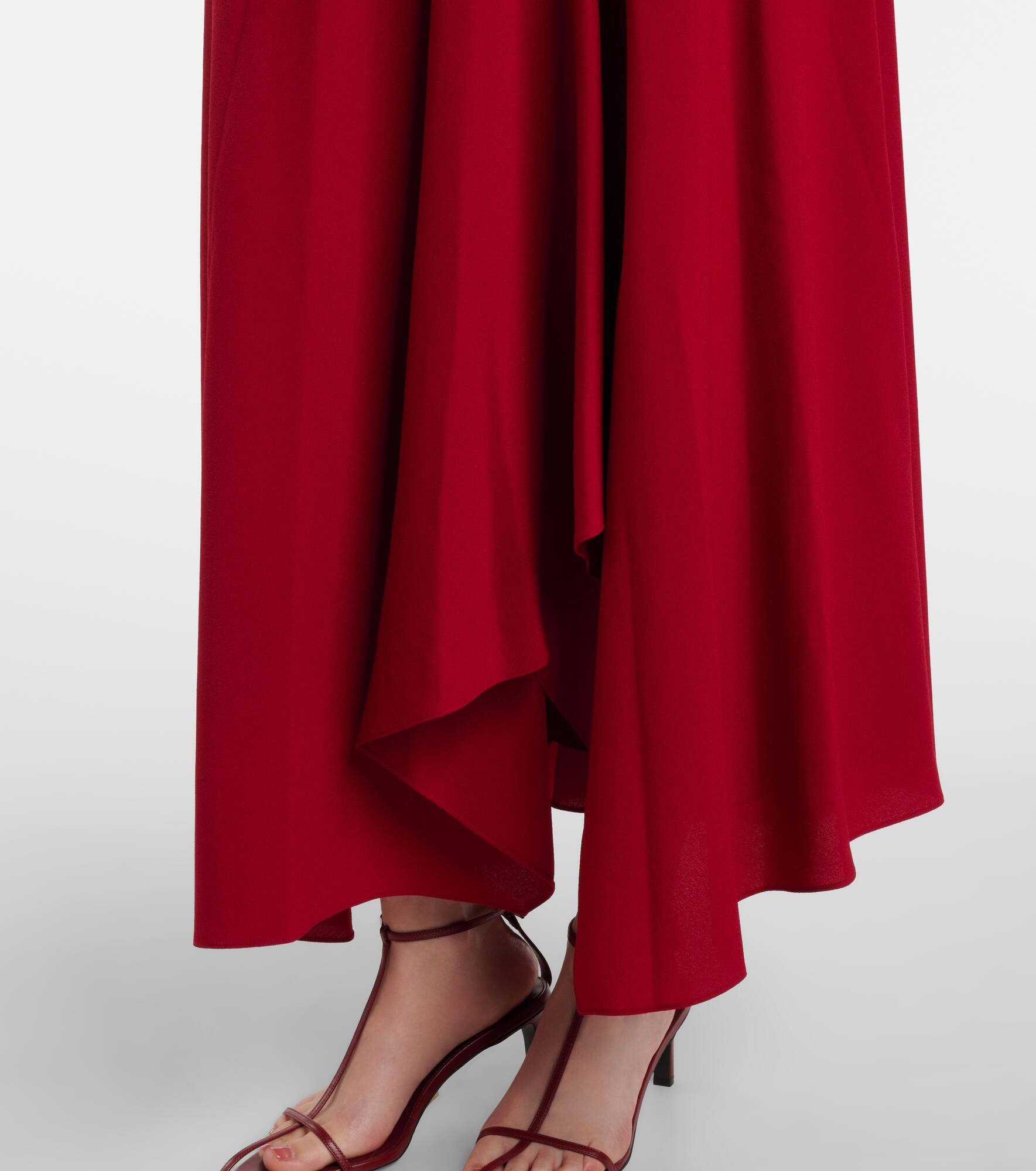 Asha crêpe maxi skirt - 5