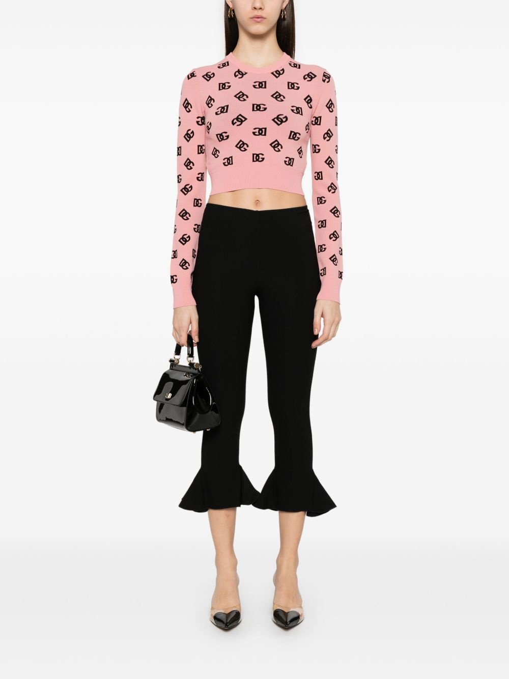 DG-jacquard sweater - 2