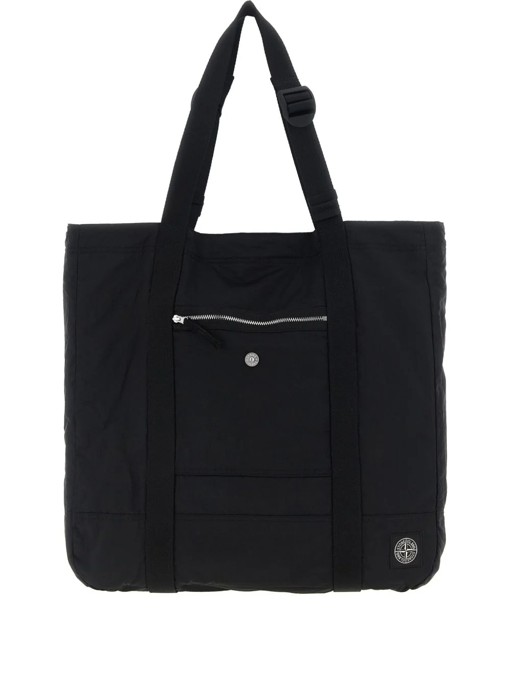 logo-patch tote bag - 1
