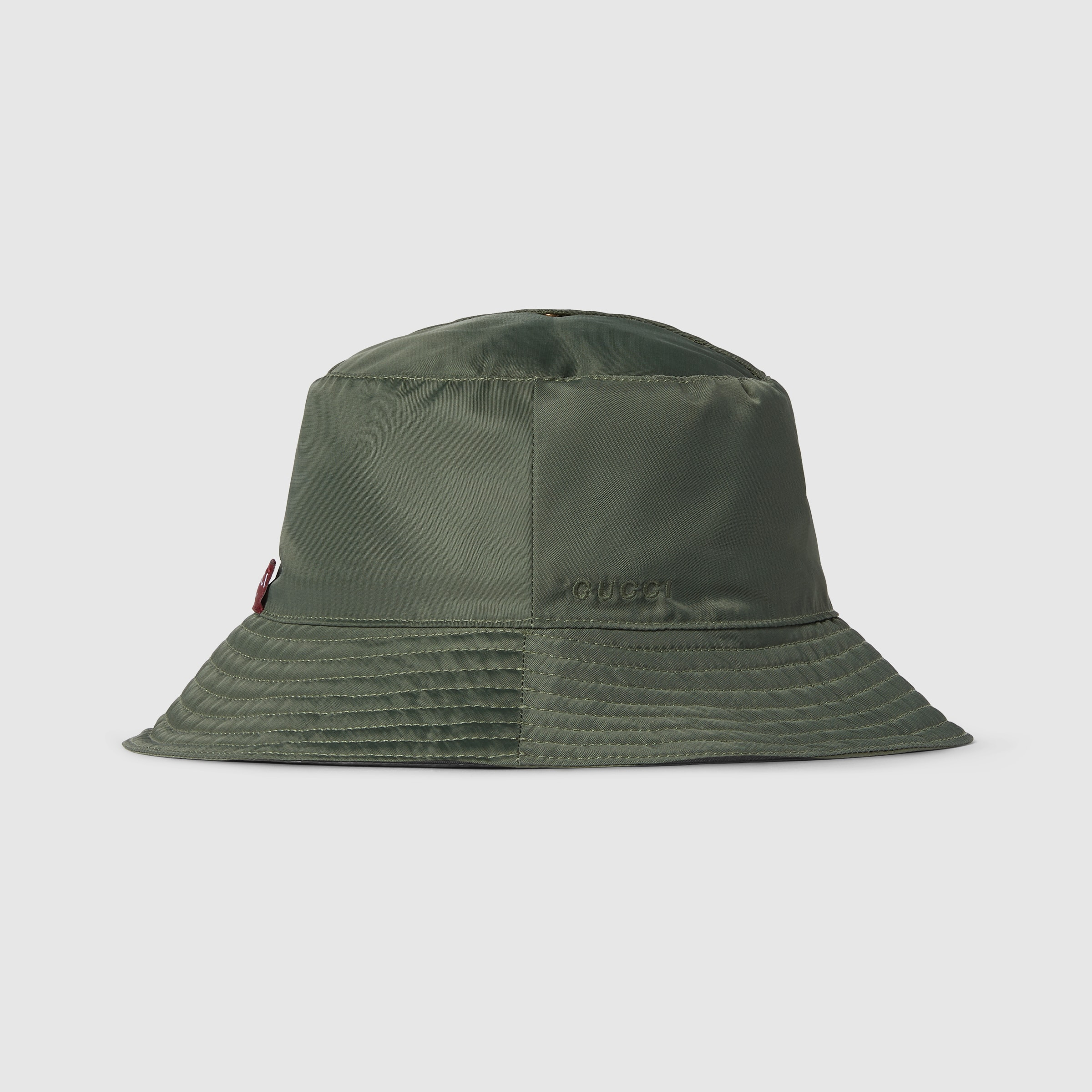 Reversible GG nylon bucket hat - 10