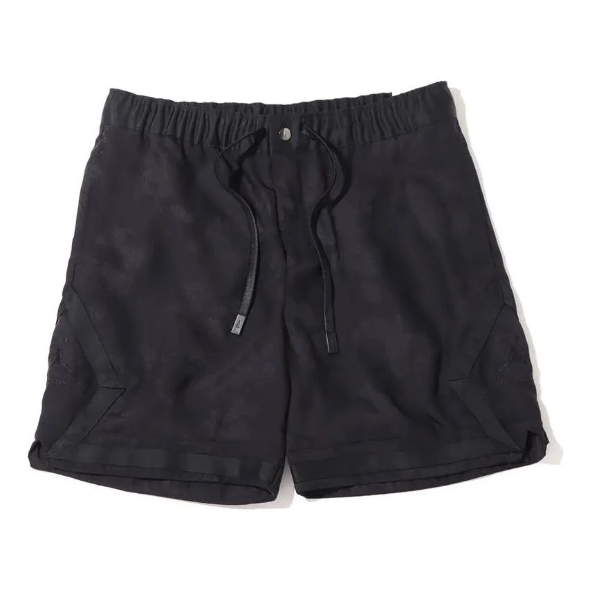 Air Jordan x A Ma Maniere Jacquard Short 'Black Medium Ash' DJ9754-010 - 1