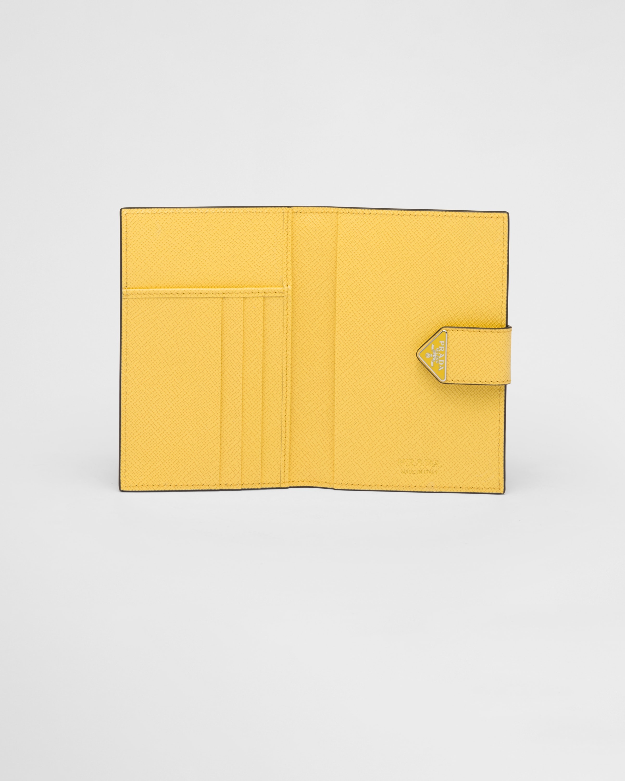 Saffiano and leather passport holder - 4