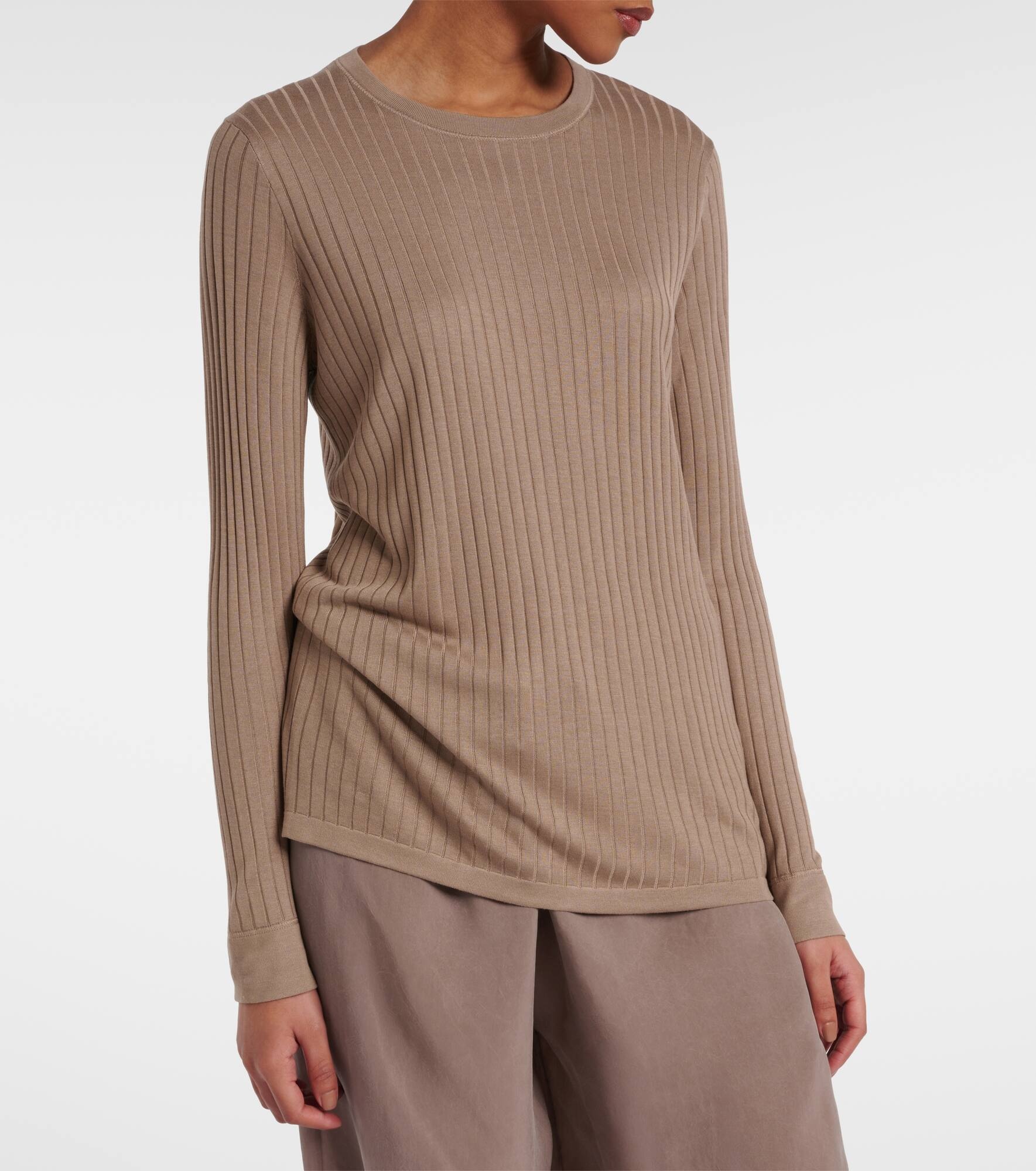 Keya ribbed-knit top - 5