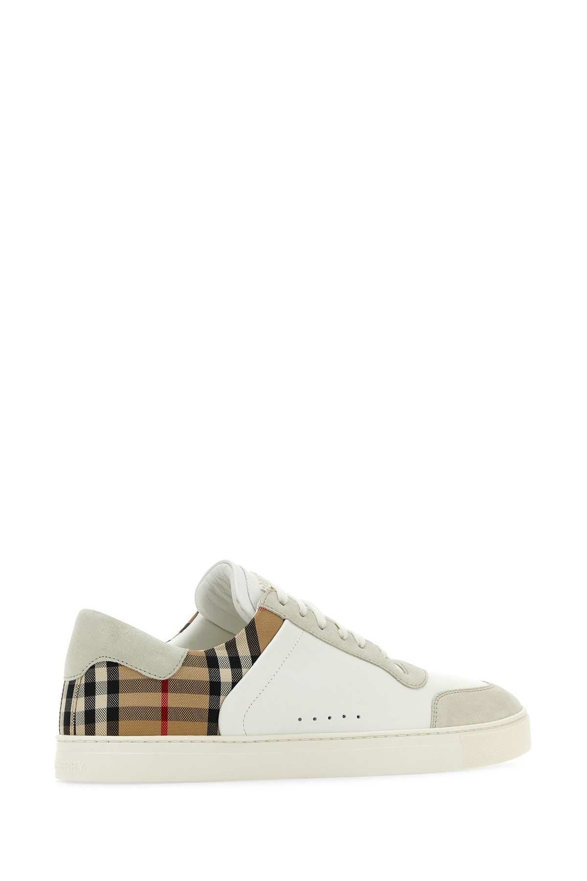 Multicolor suede and leather sneakers - 3