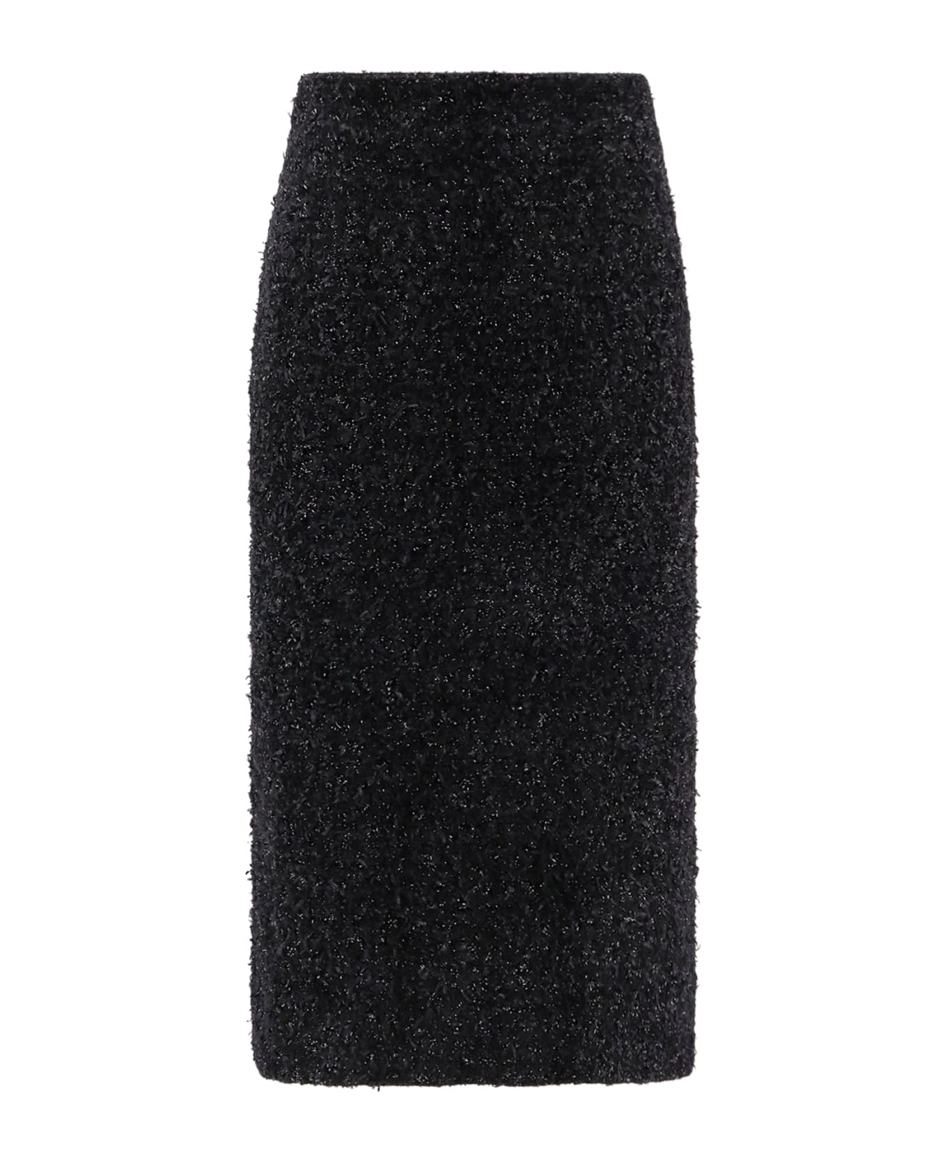 Tweed Midi Skirt - 1