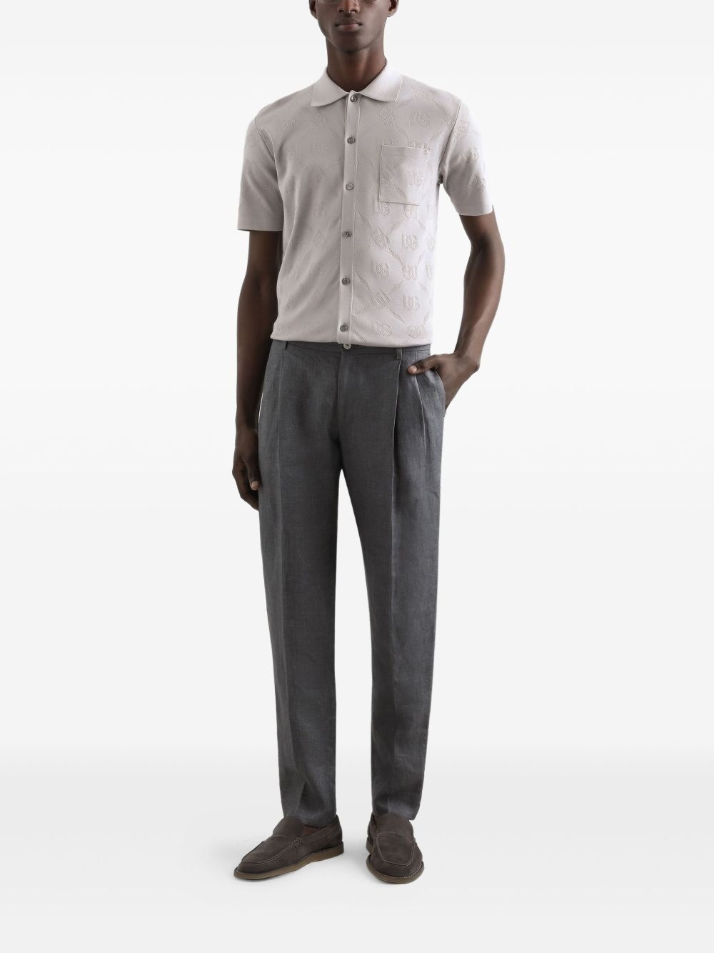 linen trousers - 2