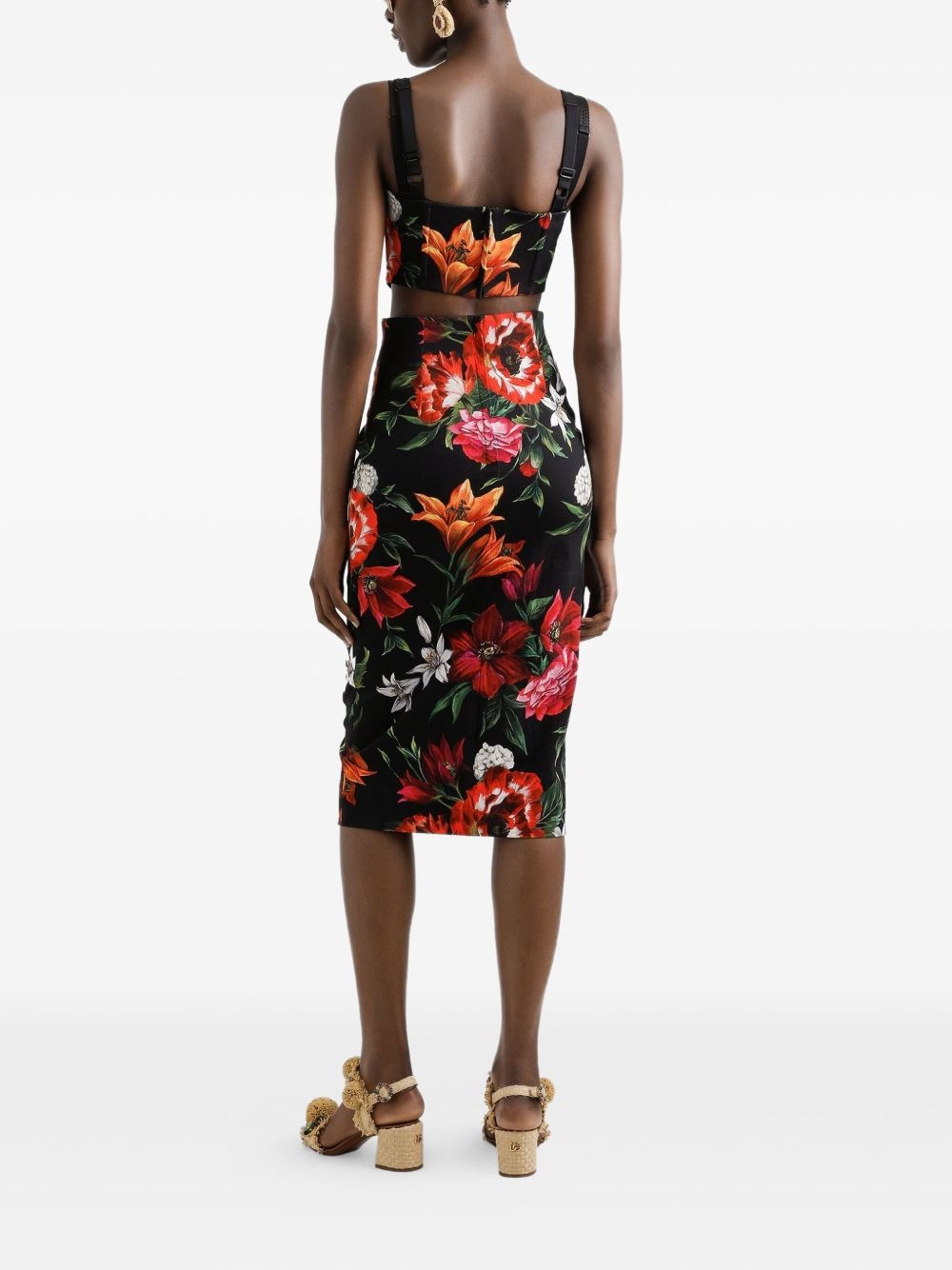 floral-print top - 3