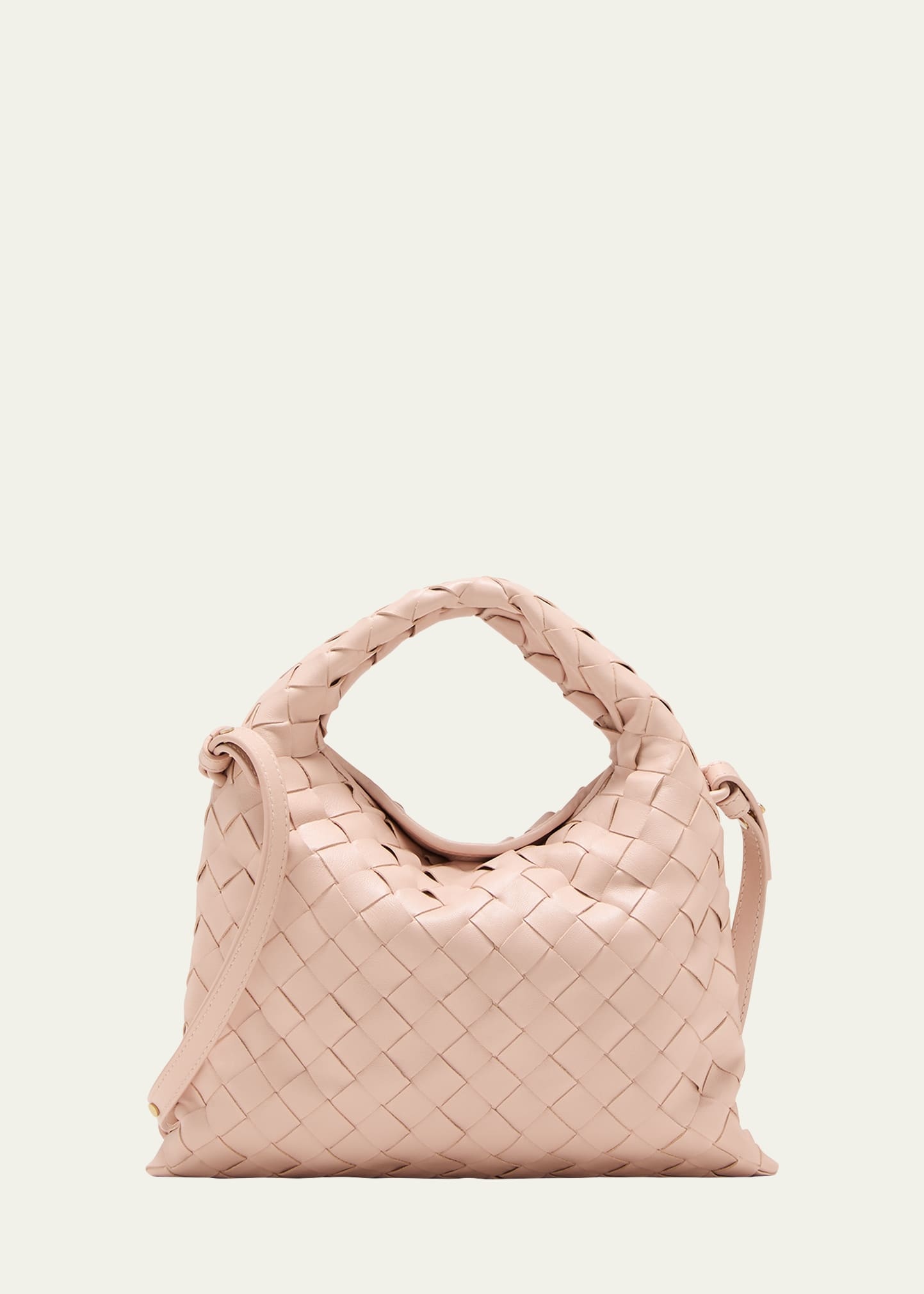 Hop Mini intrecciato Hobo Bag - 1