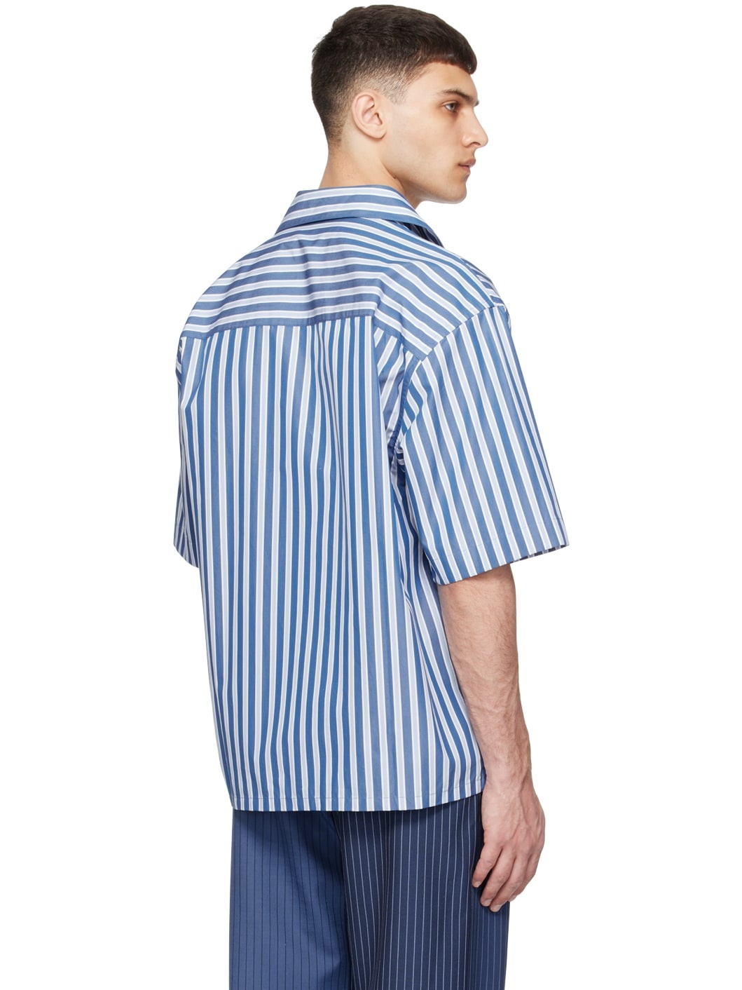 Blue Striped Shirt - 3