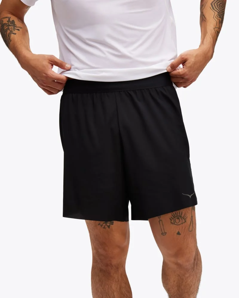 Men's Glide 7" Short W/Brief in Black - 1